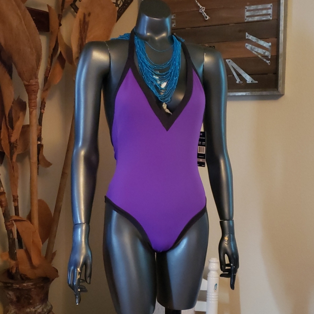 Nwt poppin purple Sole East one piece
